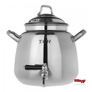 سماور روگازی 6002 استیل تابناک قیطاسی