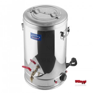 سماور برقی صنعتی 50 لیتری مهسان استیل کار