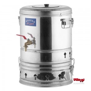 سماور گازی صنعتی 30 لیتری ترموکوبل دار مهسان استیل کار
