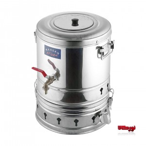 سماور گازی صنعتی 40 لیتری ترموکوبل دار مهسان استیل کار