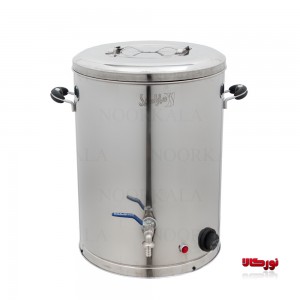 سماور برقی صنعتی 30 لیتری دنیای استیل