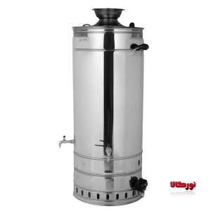 سماور گازی صنعتی 150 لیتری ترموکوبل دار دنیای استیل