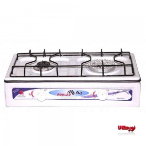 اجاق گاز رومیزی دو شعله 2000 آذرین پولاد