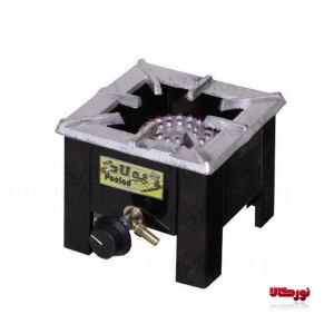 اجاق گاز پلوپزی تک شعله 30 آذرین پولاد