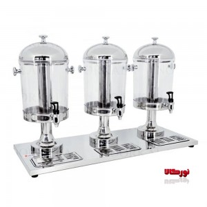 نگهدارنده شربت سه مخزن هتلی بست best