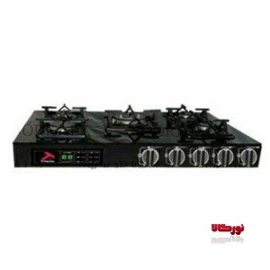 اجاق گاز رومیزی پنج شعله فندک دار 558 آتشگر