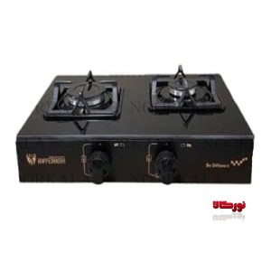 اجاق گاز رومیزی دو شعله ترموکوبل دار آتشگر مدل1006B