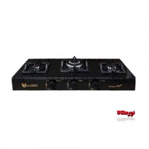 اجاق گاز رومیزی سه شعله فندک دار آتشگر مدل1007B