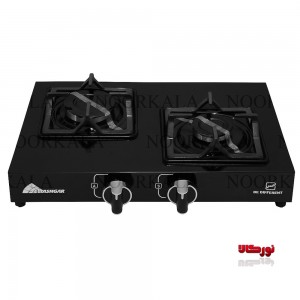 اجاق گاز رومیزی دو شعله فندک دار آتشگر مدل 229