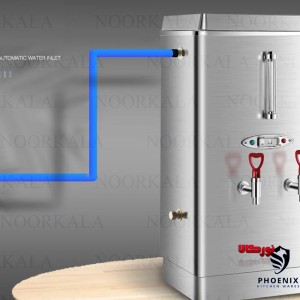 بویلر  استیل متصل به آب شهری