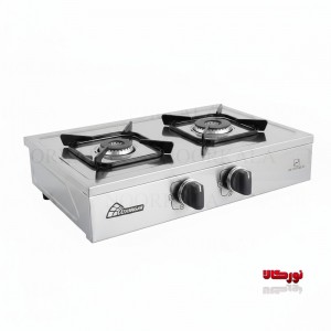 اجاق گاز رومیزی دو شعله ترموکوبل دار آتشگر مدل 222