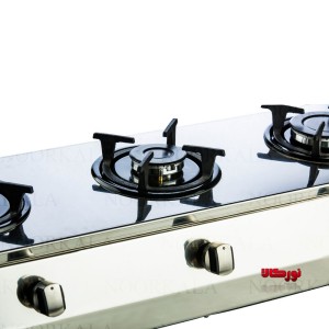 اجاق گاز رومیزی سه شعله ترموکوبل دار دنیای استیل