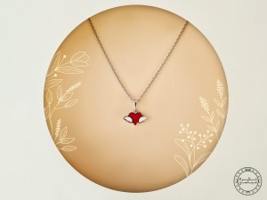 مدال قلب پرنده