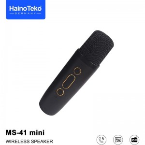 اسپیکر بلوتوثی قابل حمل Haino Teko مدل MS-41 Mini به همراه میکروفون