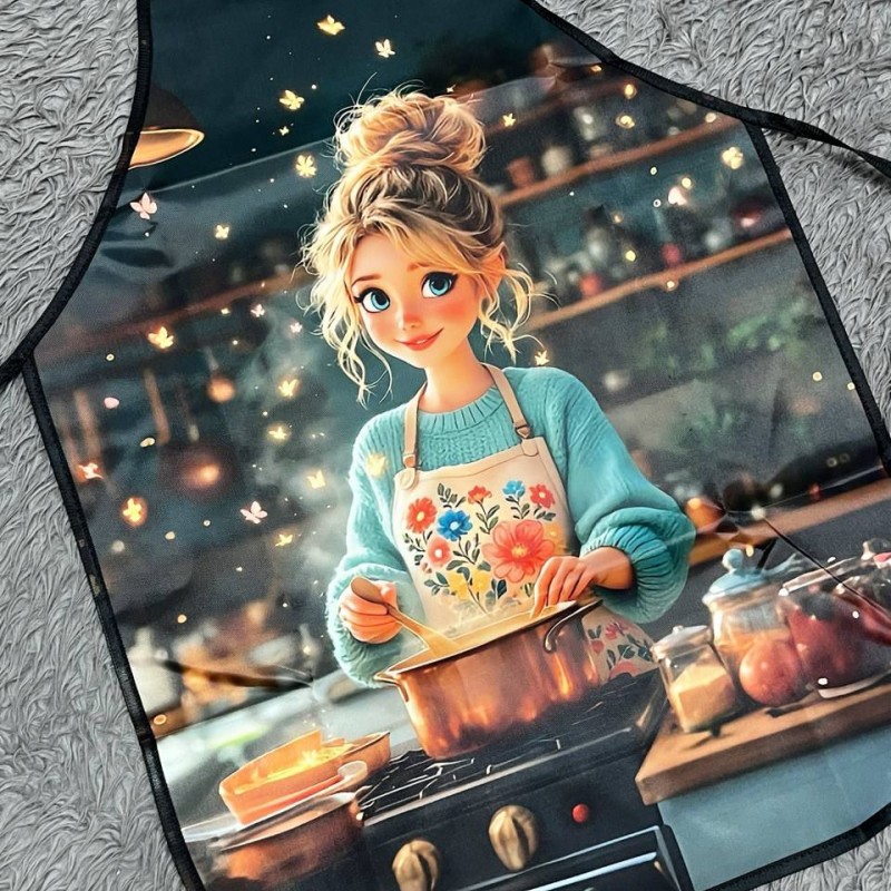 پیش بند آشپزخانه فانتزی کد۶