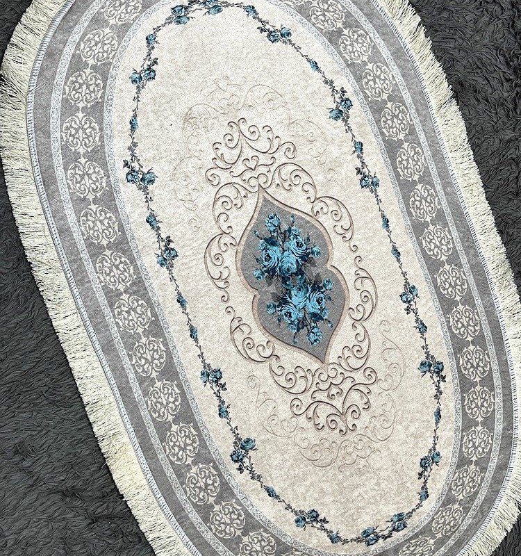 پادری مخمل بیضی کد۳