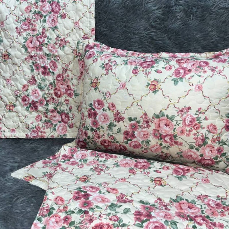 روبالشتی نخی(زنجیری زمینه کرمی)جفتی 260.000
