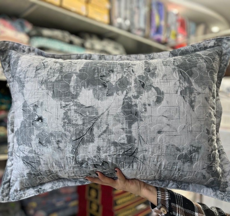 روبالشتی نخی(ترکیبی از طوسی تیره و روشن) جفتی 260.000