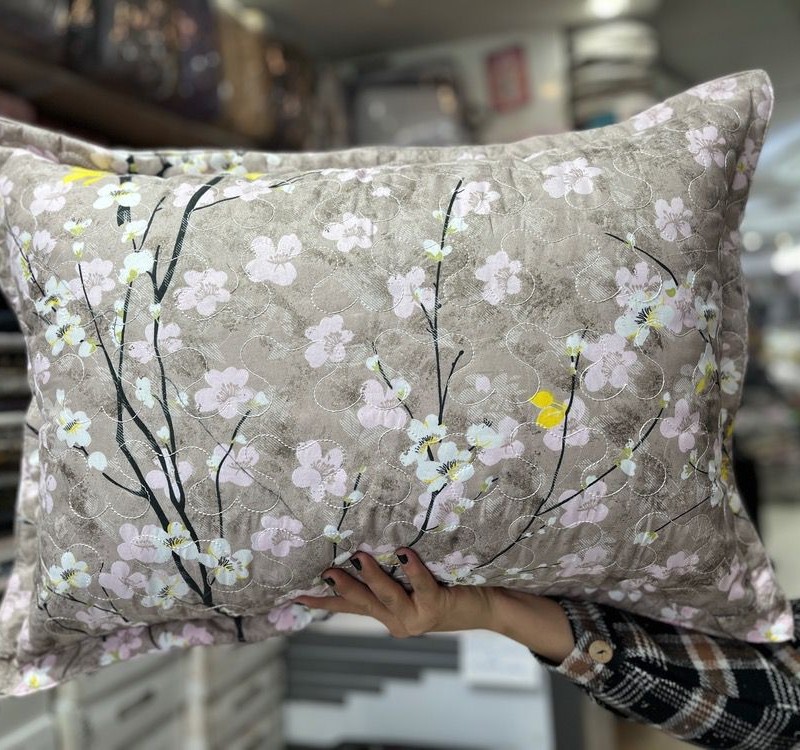 روبالشتی نخی(شکوفه صورتی) جفتی 260.000