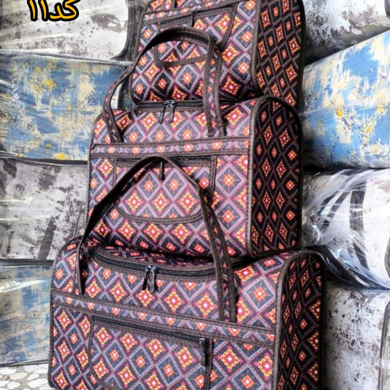 کیف سه تیکه کرپ کد۱۱