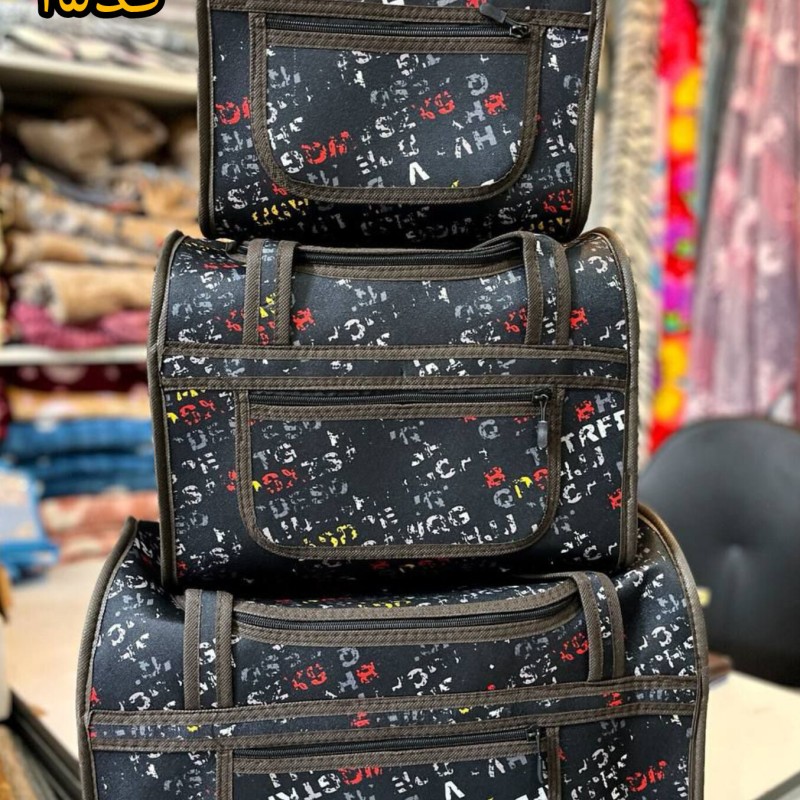 کیف سه تیکه کرپ کد۱۵