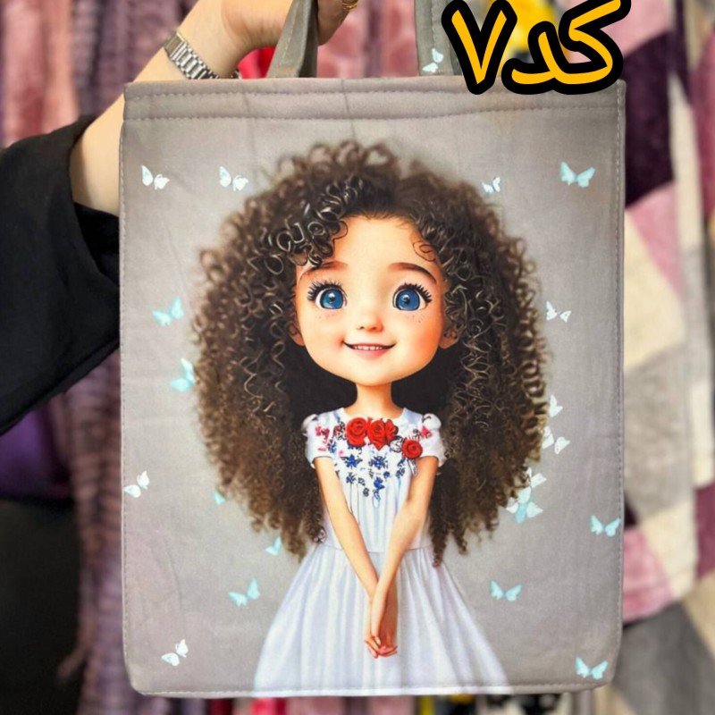 کیف مخمل عروسکی فانتزی کد۷