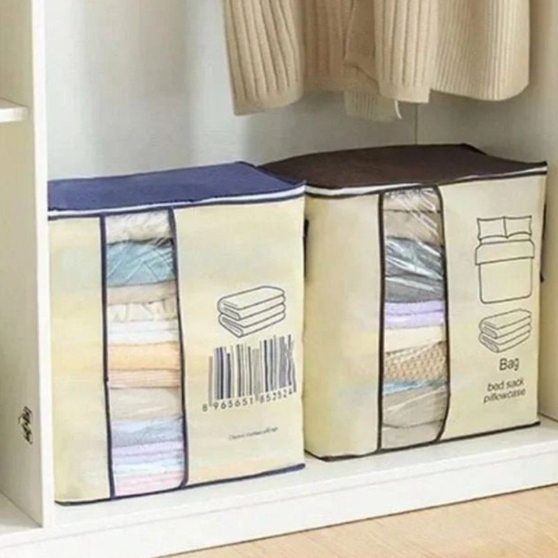 بقچه لباس طرح بارکد(جنس اسپان)
