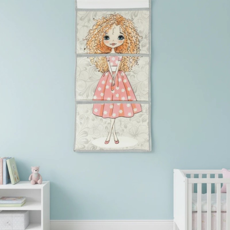 آویز سه جیب عروسکی (کد۲۰۰)