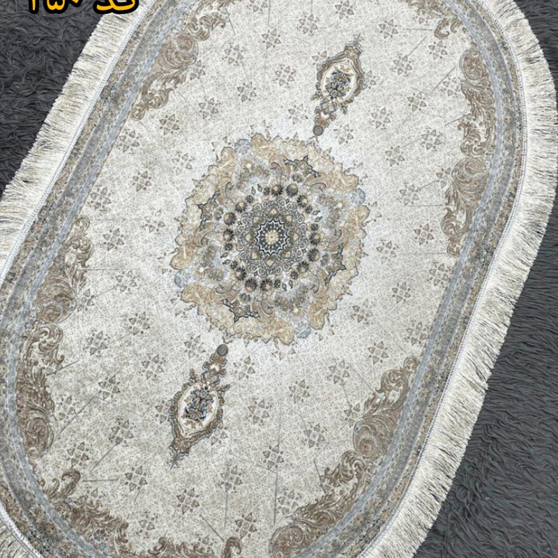 پادری مخمل بیضی سایز ۶۰در۱۰۰(کد۲۵۰)