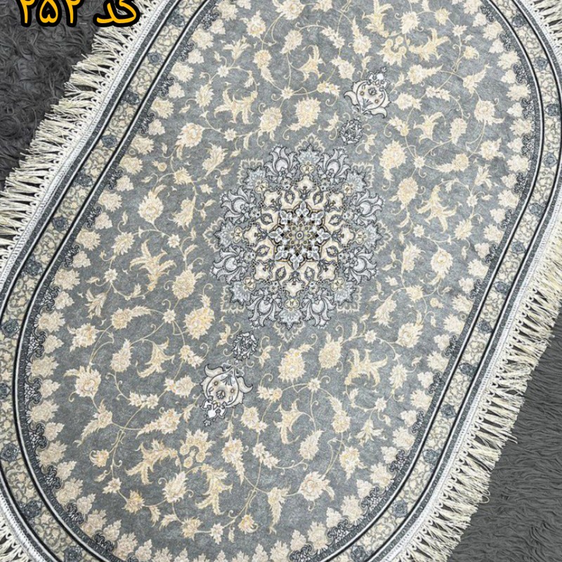 پادری مخمل بیضی سایز ۶۰در۱۰۰(کد۲۵۲)