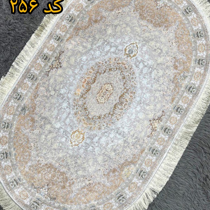 پادری مخمل بیضی سایز ۶۰در۱۰۰(کد۲۵۶)