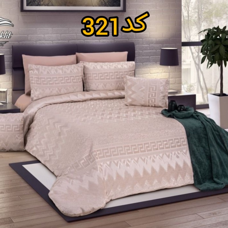 روتختی دونفره مخمل شانل ترک کد۳۲۱