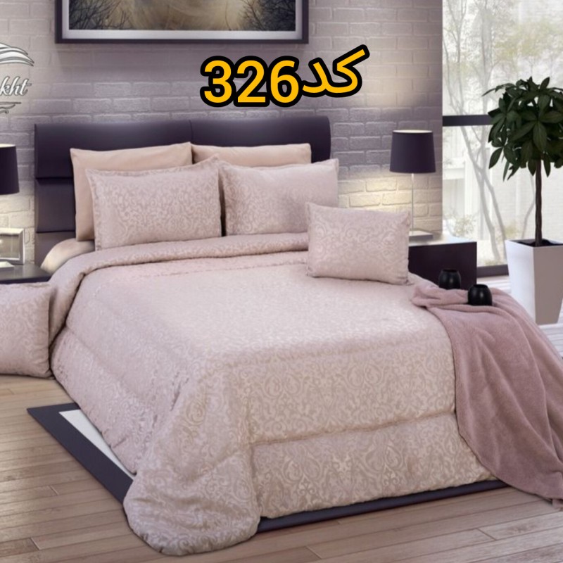 روتختی دونفره مخمل شانل ترک کد۳۲۶