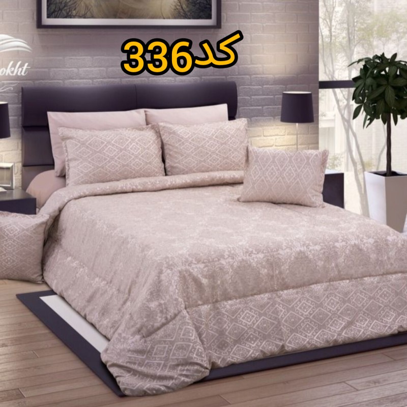 روتختی دونفره مخمل شانل ترک کد۳۳۶