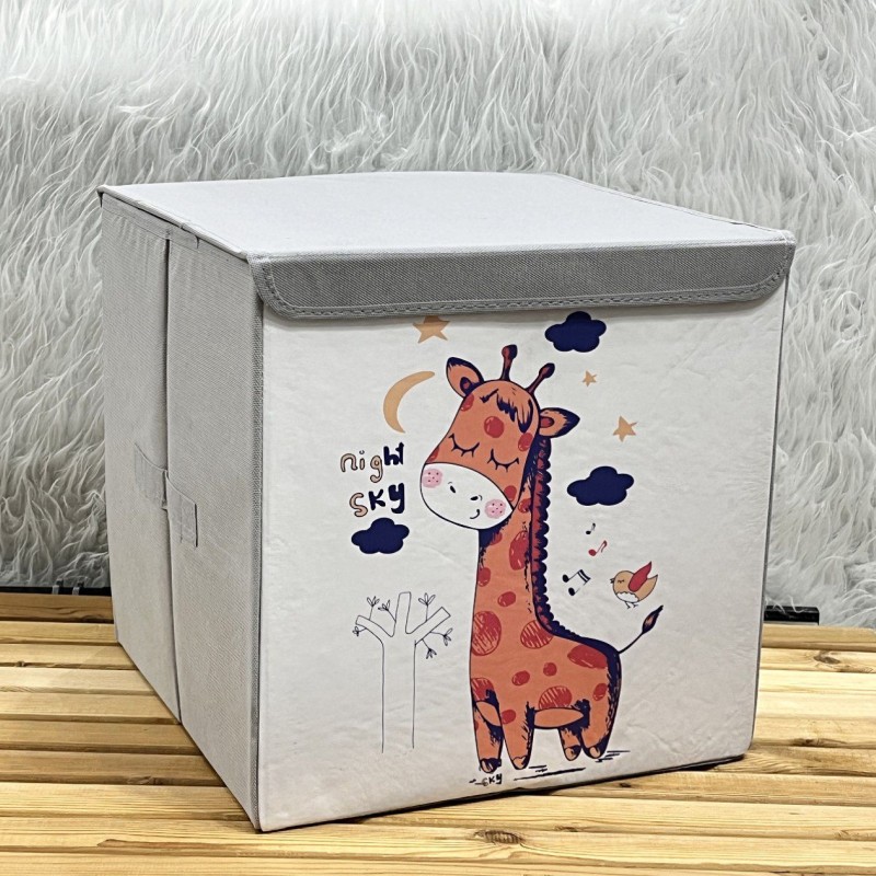 باکس لباس عروسکی مربع (طرح زرافه)