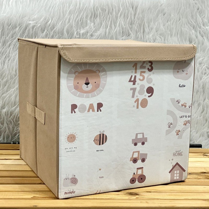 باکس لباس عروسکی مربع (طرح شیر)