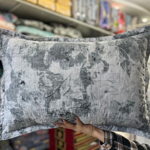 روبالشتی نخی(ترکیبی از طوسی تیره و روشن) جفتی 260.000