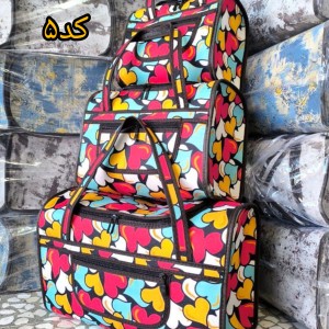 کیف سه تیکه کرپ کد۵