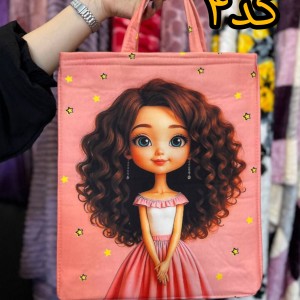 کیف عروسکی مخمل فانتزی کد۴