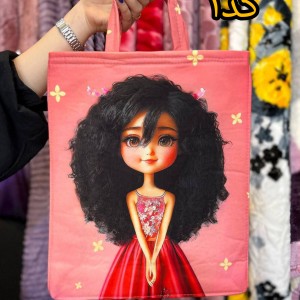 کیف عروسکی مخمل فانتزی کد۱