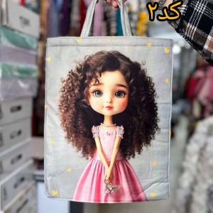 کیف عروسکی مخمل فانتزی