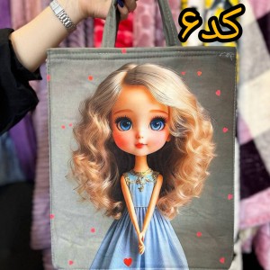 کیف عروسکی مخمل فانتزی کد۶