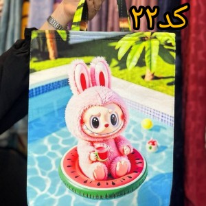 کیف عروسکی مخمل فانتزی کد۲۲
