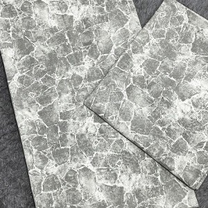 روتشکی تک نفره (تشک زمینی) خاکستری طرح سنگ