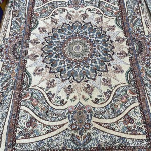 روفرشی مخمل زرک دار سرمه ای (مارک یلدای کویر یزد)در۴سایز