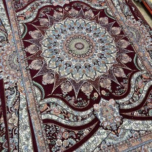 روفرشی مخمل زرک دار سرمه ای (مارک یلدای کویر یزد)در۴سایز