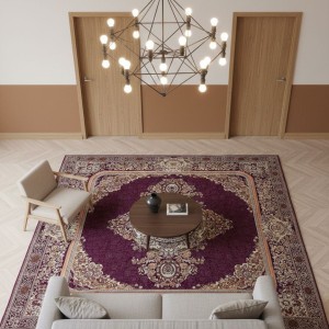 روفرشی مخمل یلدای کویر (زرشکی)در۴سایز