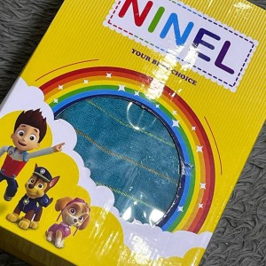 حوله تن پوش بچه گانه نینل سایز ۱۱۵ (سبزابی)