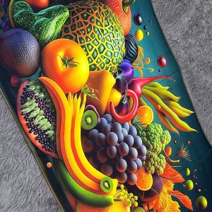 نم گیر سه بعدی سایز۵۰در۹۰ طرح(میوه)