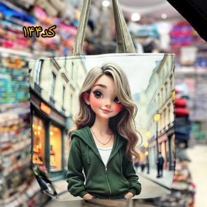 کیف سرشانی مخمل عروسکی(کد۱۴۴)